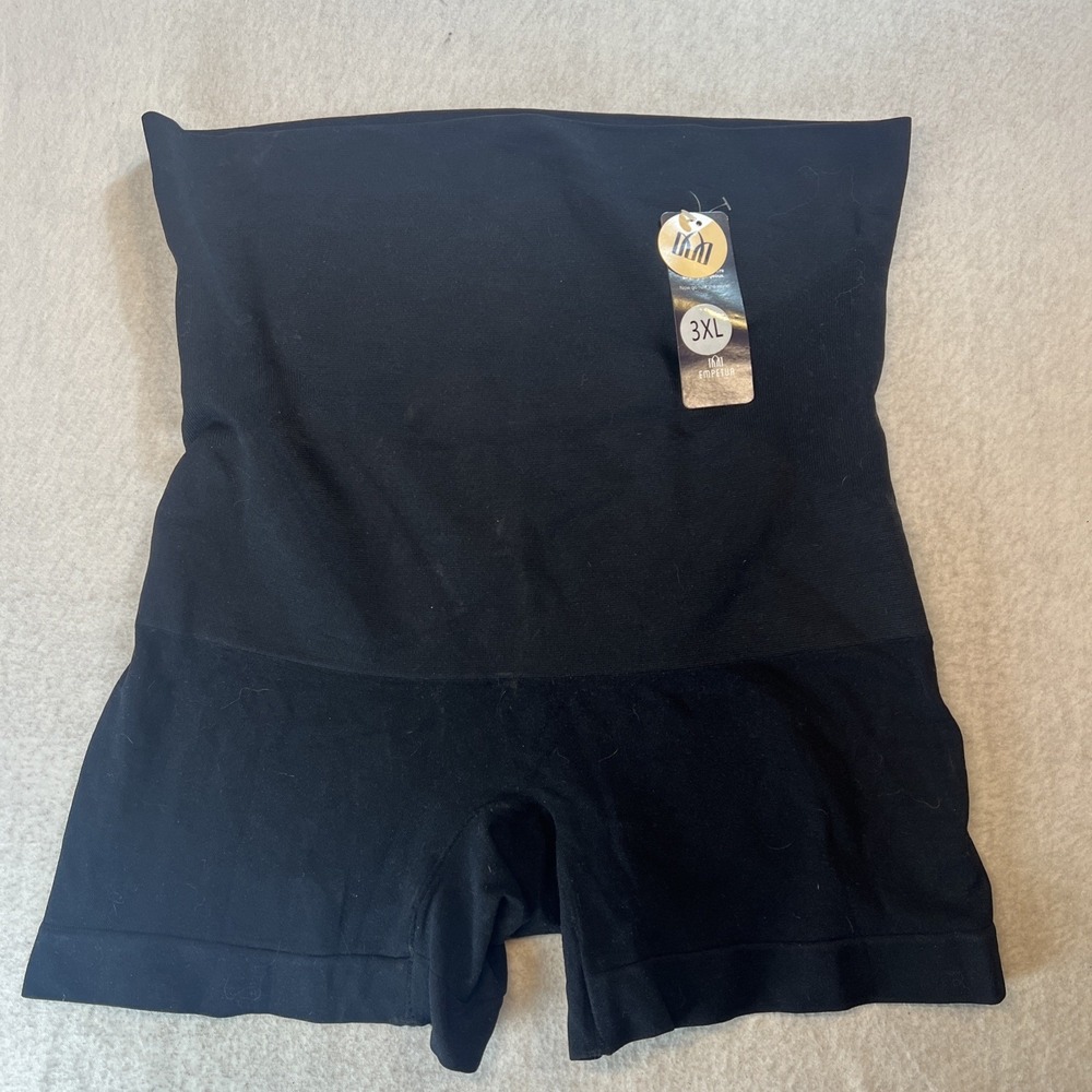 Empetua High Waisted Shaper Shorts 3XL Black‎ NWT Women's Compression Shapewear